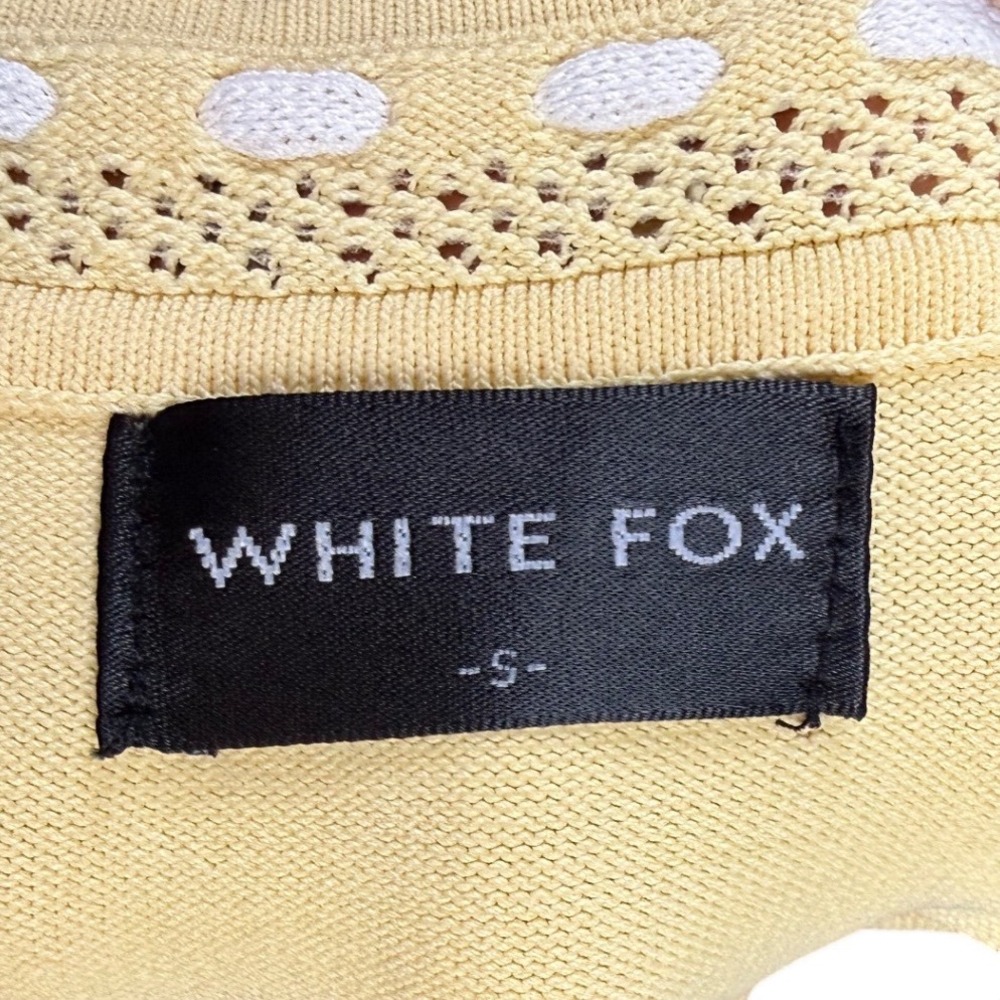 White Fox Boutique For Your Love Mini Dress, Yellow, Size Small - Picture 6 of 8